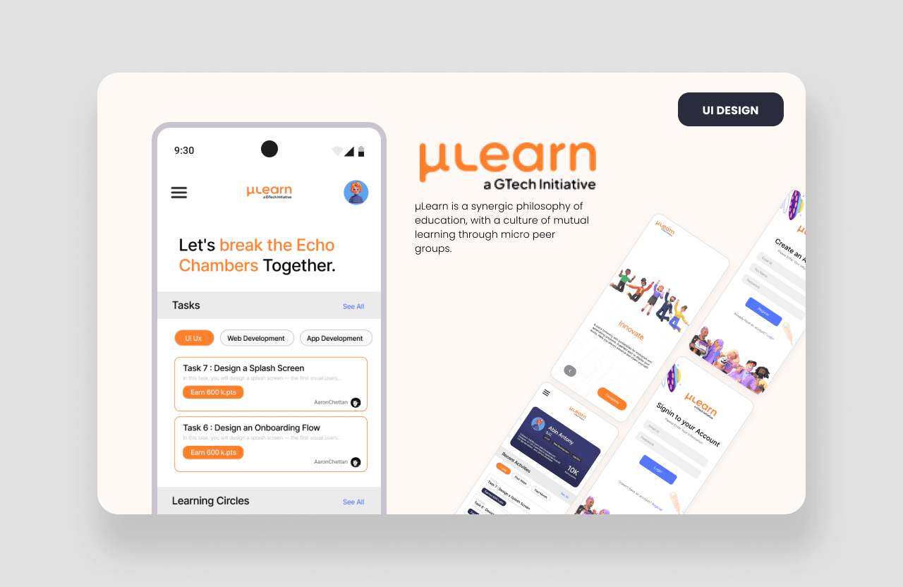 MuLearn App Redesign