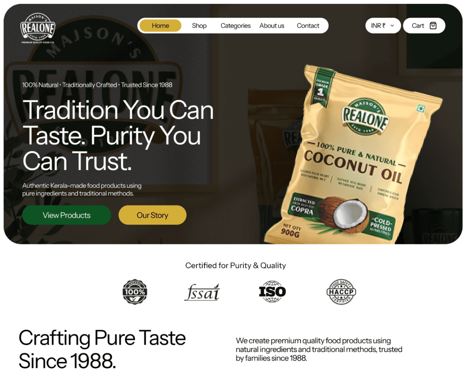 Maison’s Realone – Premium Food Products